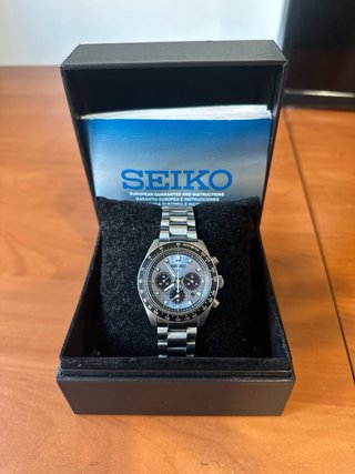 Seiko Prospex Speedtimer Solar (Caja y Papeles)