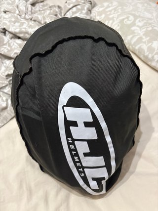 Casco de moto modular