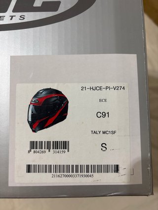 Casco de moto modular