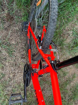 Bicicleta infantil 24 roja