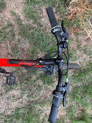 Bicicleta infantil 24 roja