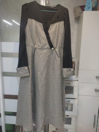 Vestido SHEIN invierno es una talla S grande