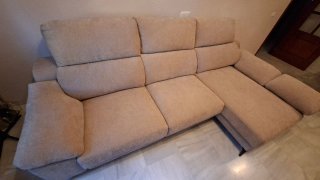 Sofá Chaiselongue Rocky 280 color beige