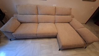 Sofá Chaiselongue Rocky 280 color beige