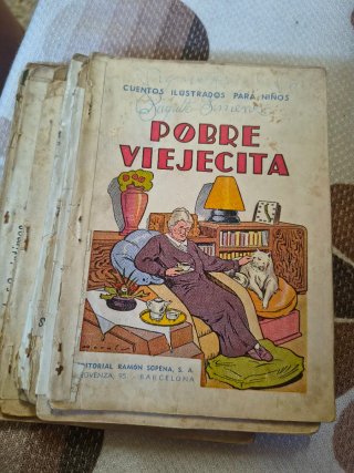 Cuentos ilustrados para niños.años 40.