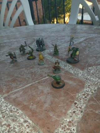 Figuras de colección miniaturas