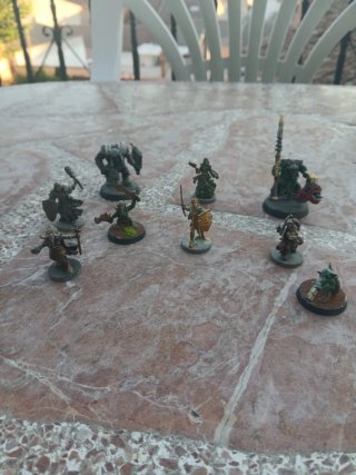 Figuras de colección miniaturas