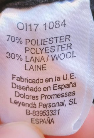 Chaqueta bomber gris con lunares blancos Talla M