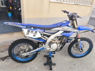 Yamaha YZF 250 4T Motocross Azul