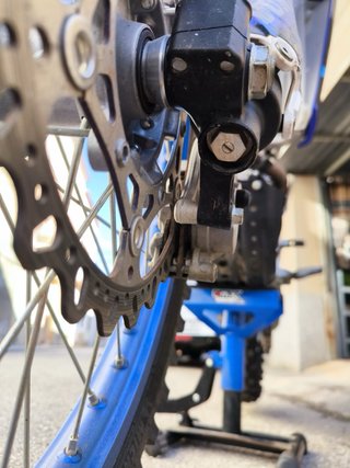 Yamaha YZF 250 4T Motocross Azul