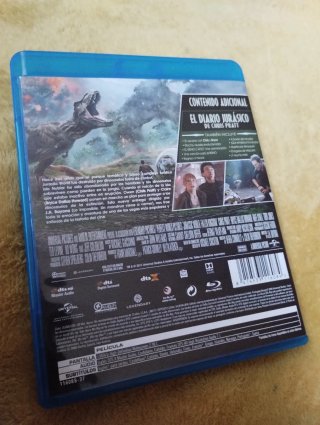 Blu-ray Jurassic World: El Reino Perdido