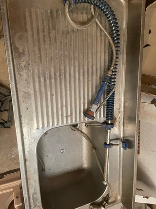 Fregadero industrial acero inoxidable