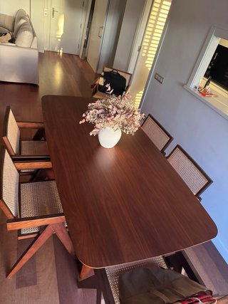 Mesa de Comedor Sklum Madera