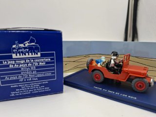 Lote Tintín: 5 Vehículos 1/43 + 3 Figuras Plomo