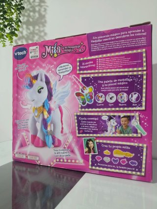 Unicornio Vtech Mila Maquillaje Mágico.