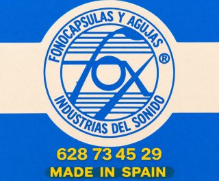 Aguja Tocadiscos Fox 857 DST-W Sony/DIAMANTE