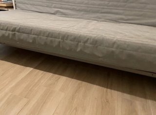 Sofá Cama Ikea Gris Tela