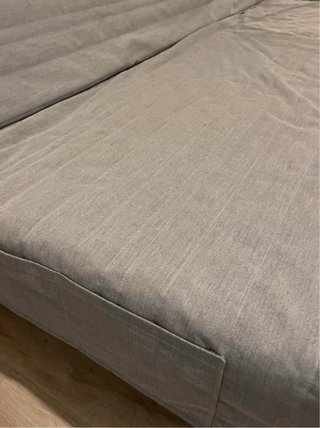 Sofá Cama Ikea Gris Tela