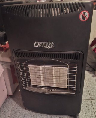 Estufa de gas Niklas Comfort