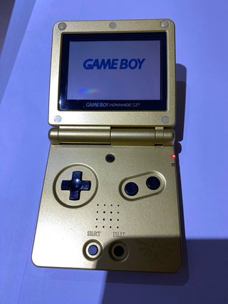 Nintendo Game Boy Advance SP Dorada