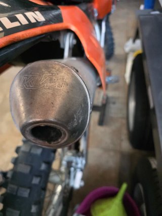 KTM 250 EXC Enduro/Motocross Naranja