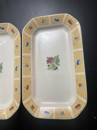2 Bandejas La Cartuja Frutas