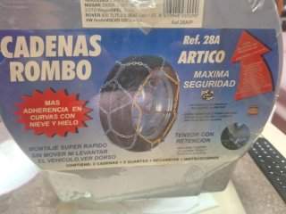 Cadenas para Nieve Rombo Tamaño 90