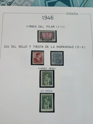 Lote sellos España