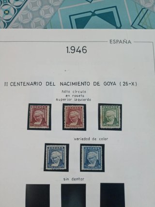 Lote sellos España
