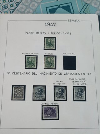 Lote sellos España