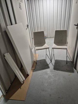 Juego de 2 sillas y mesa extensible
