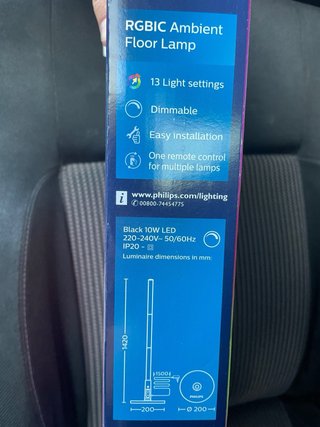 Lámpara de Pie Philips RGBIC
