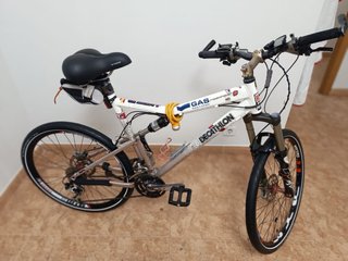 Bicicleta Decathlon GAS 26 Doble Suspensión