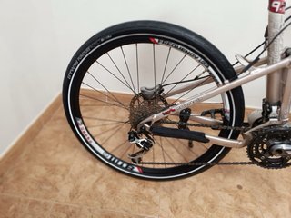 Bicicleta Decathlon GAS 26 Doble Suspensión