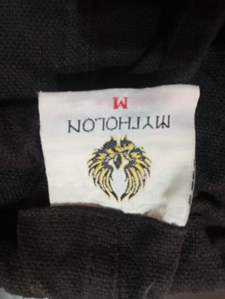 Pantalones Mytholon Ketill Algodón Negro