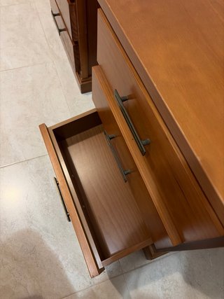 Mesitas de noche de madera (2 unidades)