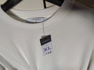 3 pares de Camisetas, negro, blanco y beige