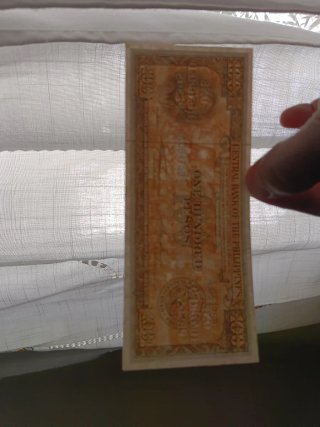 Billete Filipino 100 Pesos 1949