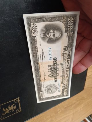 Billete Filipino 100 Pesos 1949