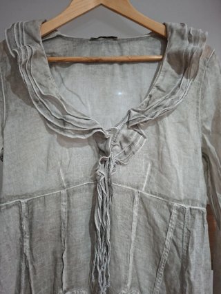Vestido gris talla M
