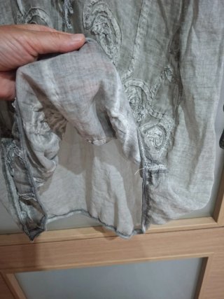 Vestido gris talla M