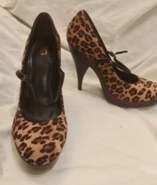 Scarpe donna Kurt Geiger decolté leopardate