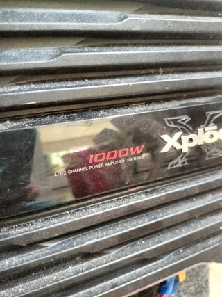 Sony Xplod Amplificador 1000W + Subwoofer