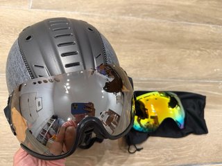 Casco da sci con visiera polarizzata SP-2