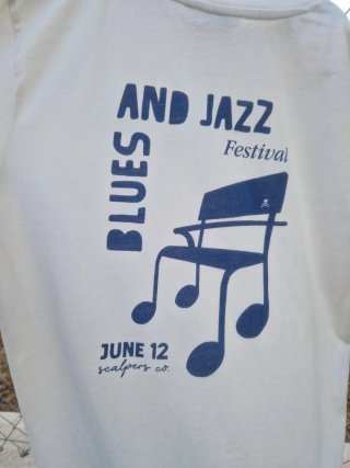 Camiseta Scalpers Talla M Blues & Jazz
