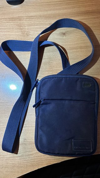 Riñonera Lacoste Azul