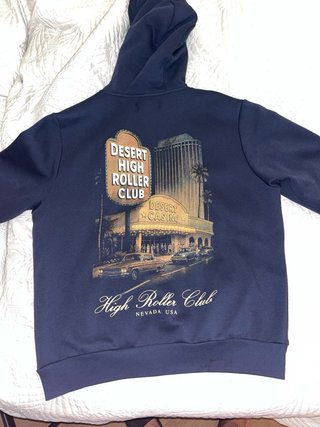 Sudadera Azul Desert High Roller Club