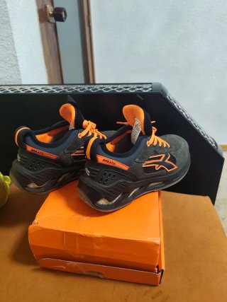 Zapatos U-Power Talla 37 Gris/Naranja