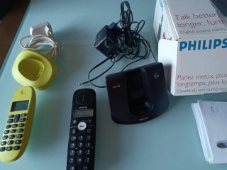 2 Telefoni Fissi Philips e Motorola