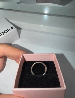 Anillo Pandora Corazón Plata